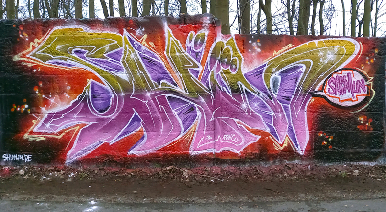 Shimun Graffiti in Werne